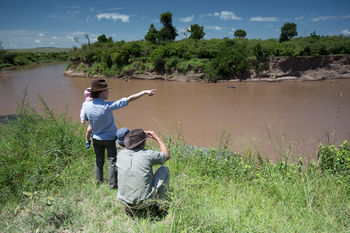 Elewana Sand River Masai Mara Hotel Maasai Mara Bagian luar foto